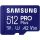 Samsung PRO Plus MicroSDXC, 512GB + SD adaptér