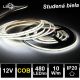 LED pásik 480LED/m COB 10W/m studená biela IP20 12V