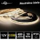 LED pásik 480LED/m COB 10W/m neutrálna biela IP20 12V