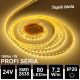 PROFI LED pásik 80LED/m SMD2835 7,2W/m teplá biela IP20 24V - vysokosvietivý