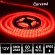 LED pásik 60LED/m vodeodolný SMD2835 4,8W/m červený IP65 12V