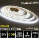 PROFI LED pásik 320LED/m COB 8W/m studená biela IP20 24V