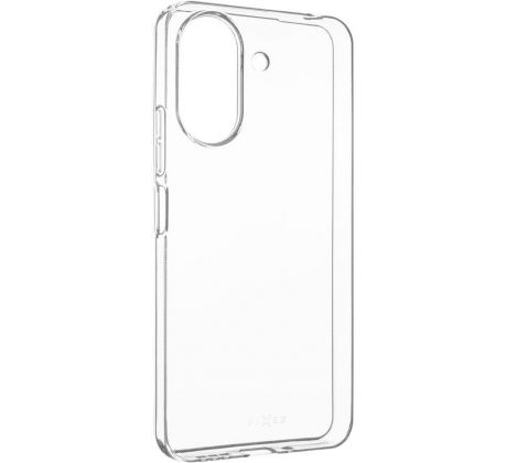 Fixed Slim TPU gelové puzdro AntiUV pre Xiaomi Redmi 13C/POCO C65, číre