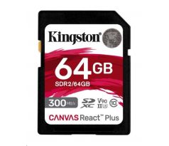 Kingston Canvas React Plus Class 64GB