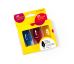 LED Šiska farebna , 3x LED mix farieb , Blister