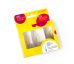 LED Šiska číra  , 3x LED číra , Blister