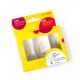 LED Šiska číra  , 3x LED číra , Blister