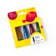 LED Asteria farebná , 4x LED Mix farieb 14V /0,1 W , Blister
