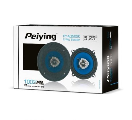 Auto reproduktory Peiying PY-AQ502C 5" koaxiálne 100W
