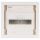 Rozvodnica plast-plech KLV-12UPS-F 12+2M zapustená IP30 plech. dvere