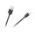 Kábel USB - Lightning Cabletech 1m čierny