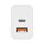 Sieťová nabíjačka GaN dual USB 20W Quick Charge / PD Kruger&Matz
