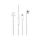 Slúchadlá s mikrofónom pre iPhone Apple Lightning Bluetooth