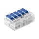 Krabicová svorka s páčkou 5 x 0,75-4 mm2, 450V / 32A