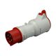 Adaptér 400V 5P-4P, 16A, IP44