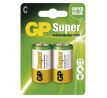 Alkalická batéria GP Super LR14 (C), 2 ks