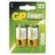 Alkalická batéria GP Super LR14 (C), 2 ks
