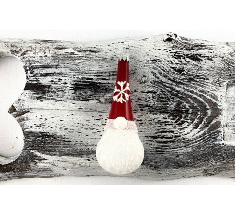 Sklenená figúrka 909/2145-4/1ks – nosík guľôčka