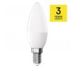 LED žiarovka Classic sviečka / E14 / 6,5 W (60 W) / 806 lm / Studená biela