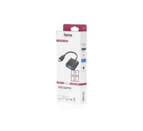 200343 AV prevodník HDMI - VGA HAMA