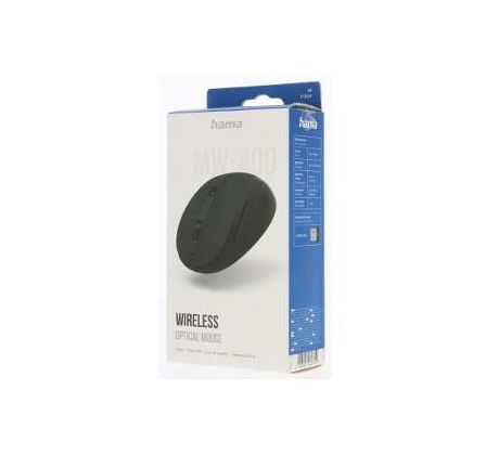 Bezdrôtová myš MW-400 V2 ergonom. BK