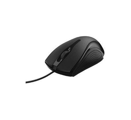 Optická káblová myš MC-200 black Hama