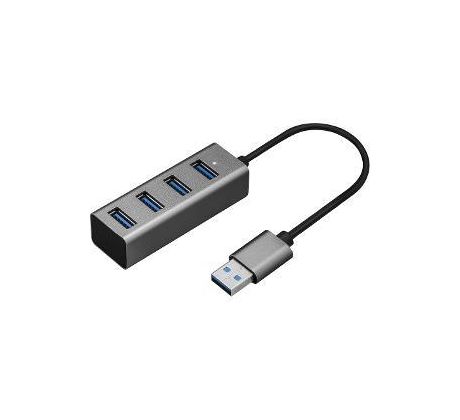 YHB 4300 Kovový Hub 4xUSB 3.0 YENKEE