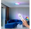 Solight LED osvetlenie s diaľkovým ovládačom Floco, 30W + 6W RGB, 2100lm, 40cm, zmena chromatickosti, stmievateľná