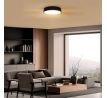 Solight LED osvetlenie s diaľkovým ovládačom Larios Black, 48W, 3360lm, 39cm, zmena chromatickosti, stmievateľná