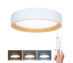 Solight LED osvetlenie s diaľkovým ovládačom Larios White, 48W, 3360lm, 39cm, zmena chromatickosti, stmievateľná