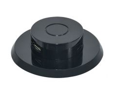 Solight výsuvná nabíjačka USB A+C 24W PD, čierna