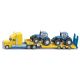 SIKU Super - Ťahač s vlekom a 2 traktormi New Holland 1:87