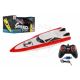 Motorový čln/loď do vody RC plast 19cm na batérie + dobíjací pack + USB 2,4 Ghz
