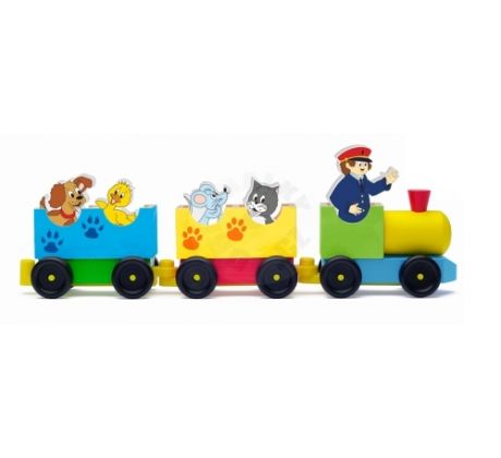 Woody Vláčik so zvieratkami