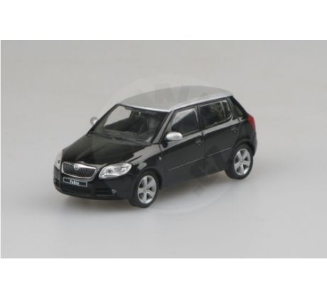 Škoda Fabia II (2006) 1:43 - Čierna Magic Metalíza