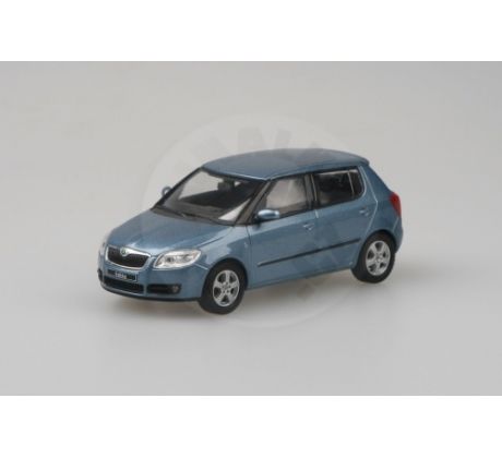 Škoda Fabia II (2006) 1:43 - Sivá Satin Metalíza