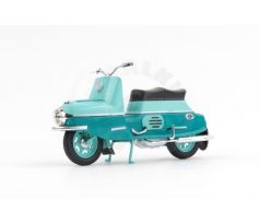 ČZ 175/501 (1958) 1:18 - Tyrkysová Tmavá/Tyrkysová