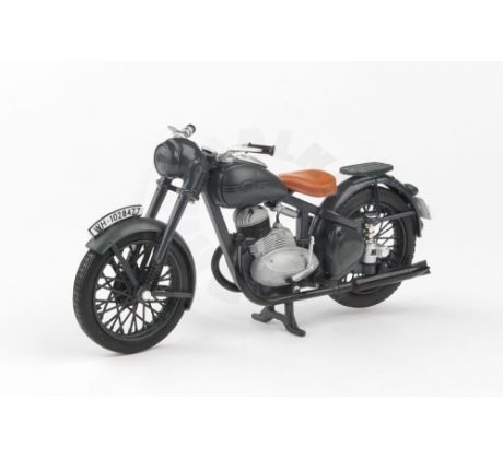 Jawa 250 Pérák (1942) 1:18 - Šedá Tmavá - Prototyp