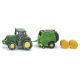SIKU - John Deere traktor s balíkovačkou