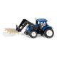 SIKU - traktor New Holland s paletovými vidlami a paletou