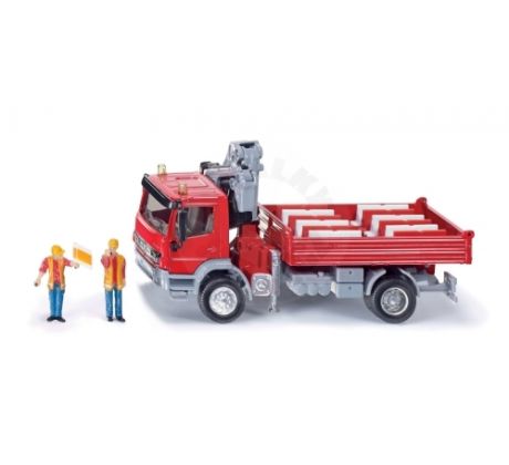 SIKU Super - Mercedes Atego so žeriavom, mierka 1:50