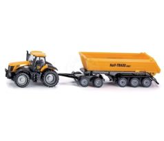 SIKU Farmer - Traktor so sklápacím prívesom 1:87