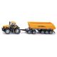 SIKU Farmer - Traktor so sklápacím prívesom 1:87