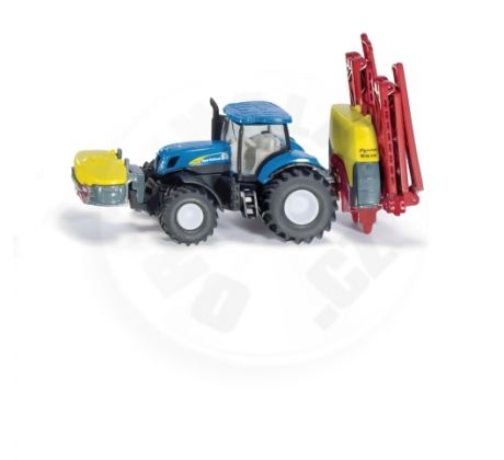 SIKU Farmer - Traktor New Holland s rozprašovačom