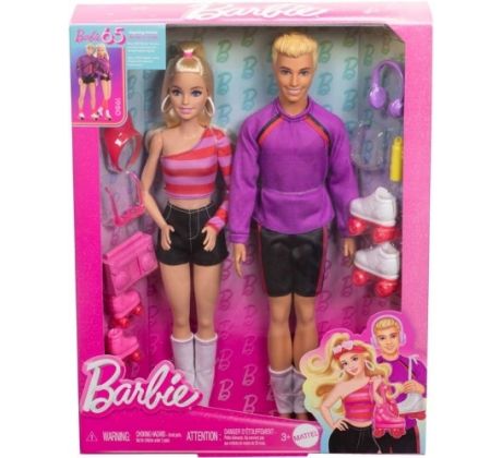 Mattel Barbie: 65th Anniversary Barbie a Ken na korčuliach