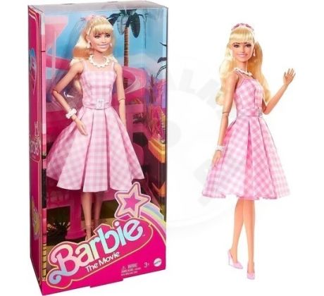 Mattel Barbie: The Movie - zberateľská bábika Margot Robbie ako Barbie v ružových šatách