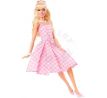 Mattel Barbie: The Movie - zberateľská bábika Margot Robbie ako Barbie v ružových šatách