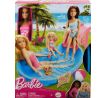 Mattel Barbie - Bábika s bazénom a šmykľavkou