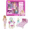 Mattel Barbie Spálna s bábikou