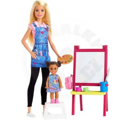 Mattel Barbie: Môžete byť čímkoľvek - učiteľka umenia (GJM29)